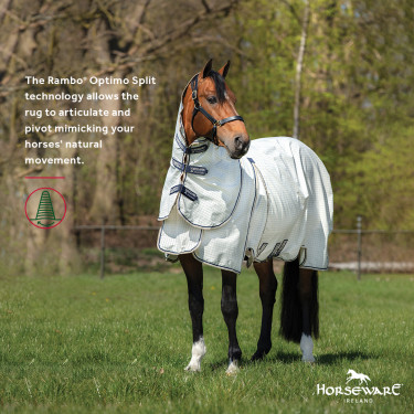 Couverture anti-mouches Horseware Rambo Optimo Supreme Summer Sheet Plus Couverture anti-mouches Horseware Rambo Optimo Supreme Summer Sheet Plus