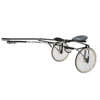 Sulky poney Finn-Tack R3 QH cadre principal pour brancards en acier Noir