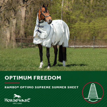 Couverture anti-mouches Horseware Rambo Optimo Supreme Summer Sheet Plus Couverture anti-mouches Horseware Rambo Optimo Supreme Summer Sheet Plus