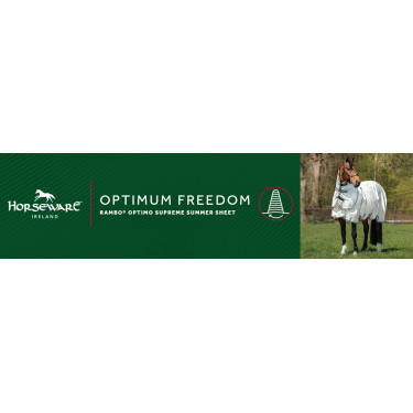 Couverture anti-mouches Horseware Rambo Optimo Supreme Summer Sheet Plus Couverture anti-mouches Horseware Rambo Optimo Supreme Summer Sheet Plus