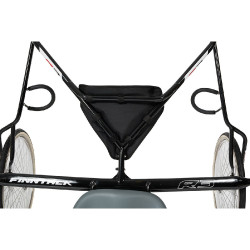 Sulky poney Finn-Tack R3 QH cadre principal pour brancards en acier Noir