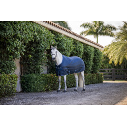 Couverture d'écurie Horseware Amigo Ripstop Insulator 350g Marine / gris titanium Bleu marine Couverture d'écurie Horseware Amigo Ripstop Insulator 350g Marine / gris titanium Bleu marine