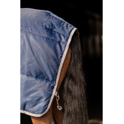 Couverture d'écurie Horseware Amigo Ripstop Insulator Plus Poney 200g Marine / gris titanium Bleu marine