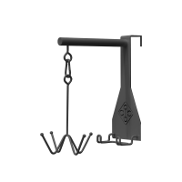 Crochet porte bridon Grooming Deluxe 4 branches Noir Crochet porte bridon Grooming Deluxe 4 branches Noir
