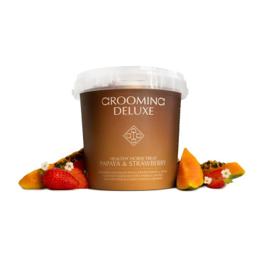 Natuurlijke Traktaties Grooming Deluxe Papaja / aardbei Natuurlijke Traktaties Grooming Deluxe Papaja / aardbei