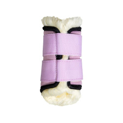 Guêtres Turnout Kentucky mouton Vegan Sammy Collection Licorne Rose clair