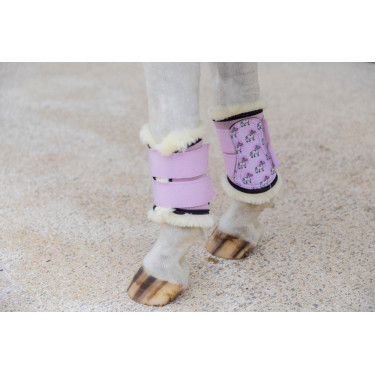 Turnout beenbeschermers Kentucky schapenvacht Vegan Sammy Collectie Eenhoorn Turnout beenbeschermers Kentucky schapenvacht Vegan Sammy Collectie Eenhoorn