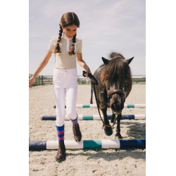 Broek Miami City Kentucky kniegrip meisje Wit Broek Miami City Kentucky kniegrip meisje Wit