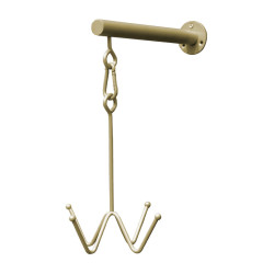 Porte-bridon Grooming Deluxe 4 branches fixation murale