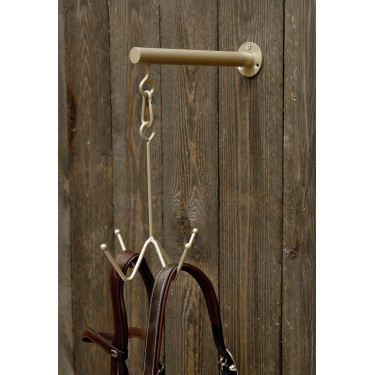 Porte-bridon Grooming Deluxe 4 branches fixation murale