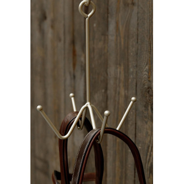Porte-bridon Grooming Deluxe 4 branches fixation murale