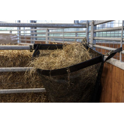 Kentucky hooinet voor in de hoek Zwart Kentucky hooinet voor in de hoek Zwart