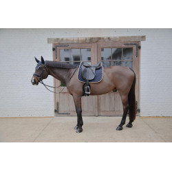 Tapis de selle Kentucky Softshell Onion Quilt Dressage Marine Bleu marine