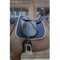 Tapis de selle Kentucky Softshell Onion Quilt Dressage Marine Bleu marine