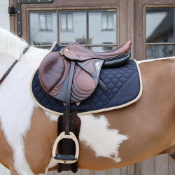 Tapis de selle Kentucky Softshell Onion Quilt Jumping Marine Bleu marine Tapis de selle Kentucky Softshell Onion Quilt Jumping Marine Bleu marine