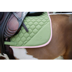 Tapis de selle Kentucky Softshell Onion Quilt Jumping Khaki Kaki Tapis de selle Kentucky Softshell Onion Quilt Jumping Khaki Kaki