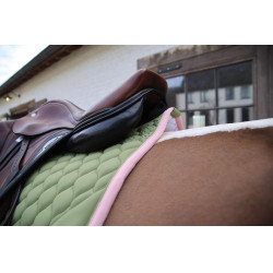 Tapis de selle Kentucky Softshell Onion Quilt Jumping Khaki Kaki Tapis de selle Kentucky Softshell Onion Quilt Jumping Khaki Kaki