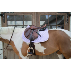 Tapis de selle Kentucky Softshell Onion Quilt Jumping Parme Rose Tapis de selle Kentucky Softshell Onion Quilt Jumping Parme Rose