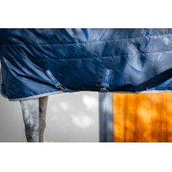 Couverture d'écurie Horseware Ionic Therapy 50g Bleu imperial / argent / marine Couverture d'écurie Horseware Ionic Therapy 50g Bleu imperial / argent / marine