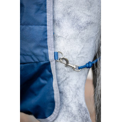 Couverture d'écurie Horseware Ionic Therapy 50g Bleu imperial / argent / marine Couverture d'écurie Horseware Ionic Therapy 50g Bleu imperial / argent / marine