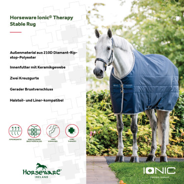 Horseware Ionic Therapy 50g staldeken Horseware Ionic Therapy 50g staldeken