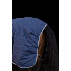Couverture d'écurie Horseware Rhino 100g Noir / gris titane / bleu classique Couverture d'écurie Horseware Rhino 100g Noir / gris titane / bleu classique