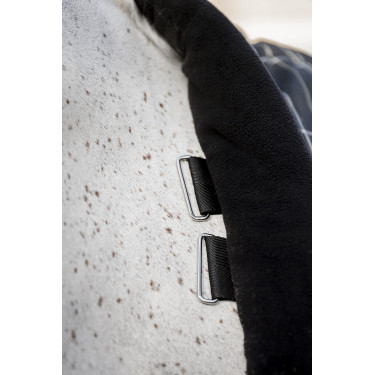 Horseware Rhino 350g VL staldeken Zwart / wit-grijze ruiten