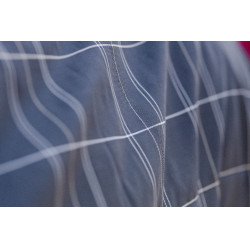 Horseware Rhino Pony staldeken 100g Zwart / wit-grijze ruiten