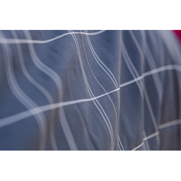 Horseware Rhino Pony staldeken 100g Zwart / wit-grijze ruiten