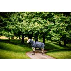 Couverture de travail imperméable Horseware Newmarket 210D Marine witney Bleu marine Couverture de travail imperméable Horseware Newmarket 210D Marine witney Bleu marine