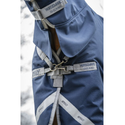 Horseware Amigo 1200D Geïntegreerde Regendeken 0g Marine / titaangrijs / zilver Marineblauw