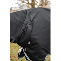 Couverture Horseware Amigo 1200D Integrated Turnout 0g Noir / gris titane / argent Couverture Horseware Amigo 1200D Integrated Turnout 0g Noir / gris titane / argent