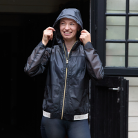 Veste d'équitation Kingsland KLNaomi femme Marine Bleu marine