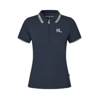 Polo en maille Kingsland KLNaira piquée femme Marine Bleu marine