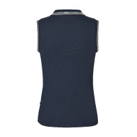 Polo sans manches Kingsland KLNaira en maille piquée femme Marine Bleu marine Polo sans manches Kingsland KLNaira en maille piquée femme Marine Bleu marine