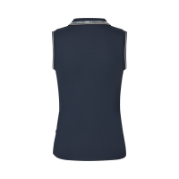 Polo sans manches Kingsland KLNaira en maille piquée femme Marine Bleu marine