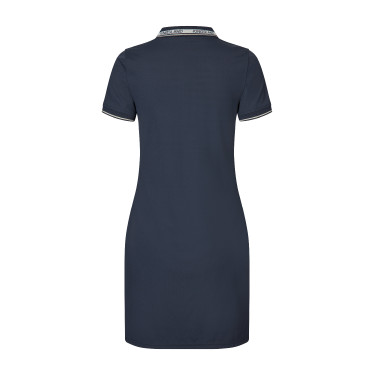 Kingsland KLNaira polojurk voor dames in piqué breisel Marine Marineblauw Kingsland KLNaira polojurk voor dames in piqué breisel Marine Marineblauw