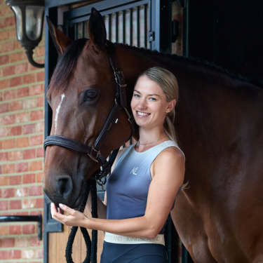 Mouwloos dames trainings-T-shirt Kingsland KLNaomi Marine Marineblauw