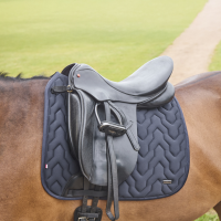 Tapis de selle Kingsland KLNelly dressage rafraîchissant Blanc