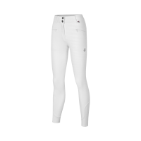 Pantalon Kingsland KLKerry sans couture basanes femme morphologies en H Blanc