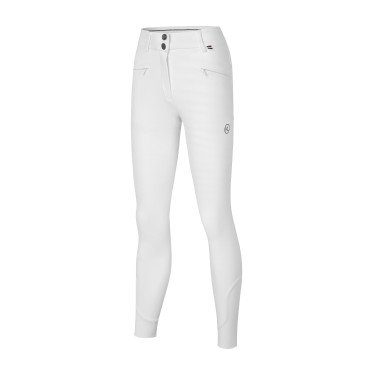 Pantalon Kingsland KLKerry sans couture basanes femme morphologies en H Blanc