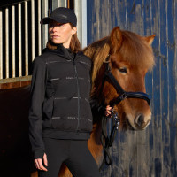 Veste d'équitation Kingsland EQ KL Sara hybride femme Noir