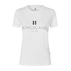 T-shirt Logo Kingsland Classic dames Wit