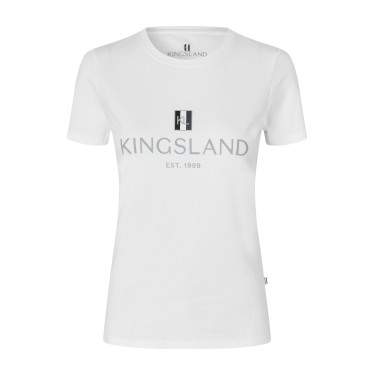 T-shirt Logo Kingsland Classic dames Wit
