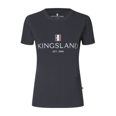 T-shirt Logo Kingsland Classic dames Marine Marineblauw