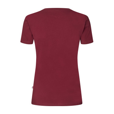 T-shirt Logo Kingsland Classic femme New burgundy Rouge T-shirt Logo Kingsland Classic femme New burgundy Rouge