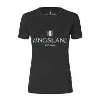 T-shirt Logo Kingsland Classic dames Zwart
