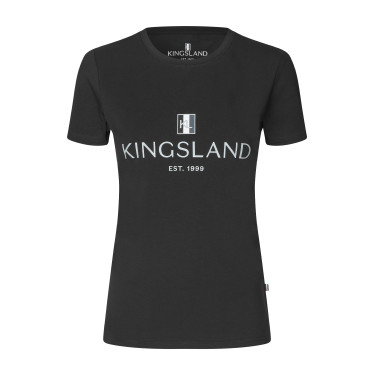 T-shirt Logo Kingsland Classic femme Noir T-shirt Logo Kingsland Classic femme Noir