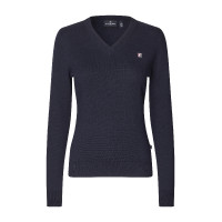 Pull Kingsland col en V Classic femme Marine Bleu marine Pull Kingsland col en V Classic femme Marine Bleu marine