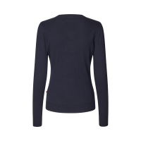 Pull Kingsland col en V Classic femme Marine Bleu marine